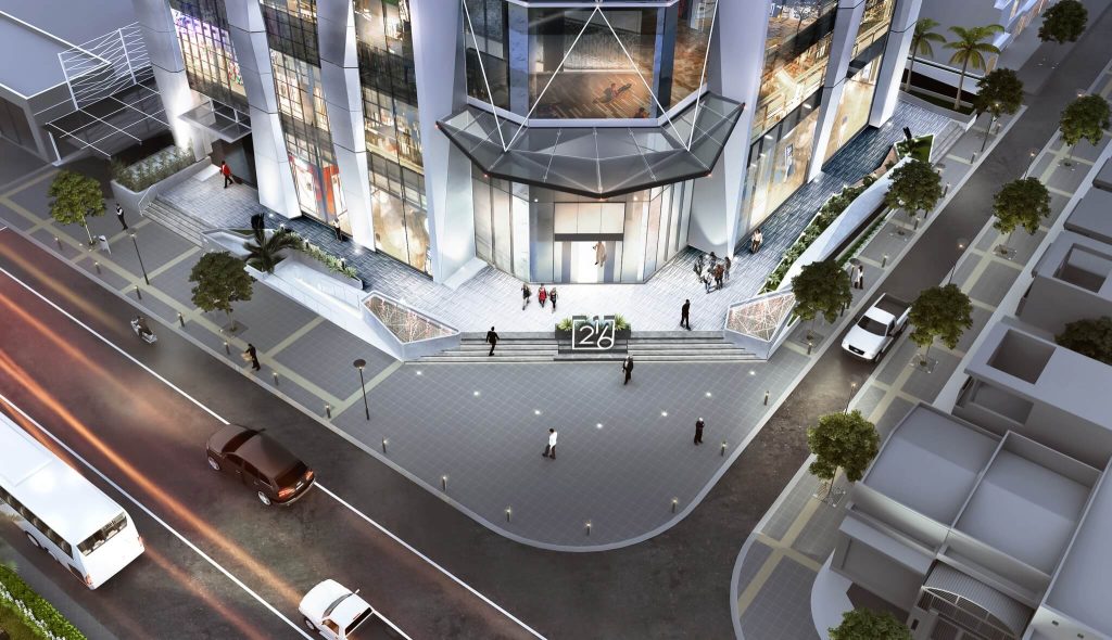 Sảnh dự án The Summit 216 Trần Duy Hưng