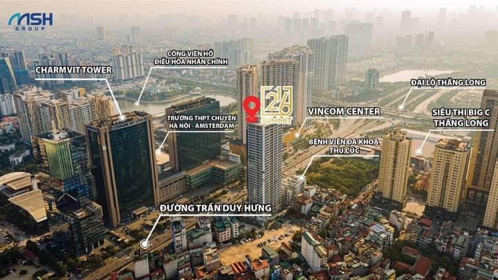 Cơ hội sở hữu quỹ căn hộ cuối cùng tại The Summit 216 Trần Duy Hưng khi nguồn cung căn hộ ngày càng khan hiếm