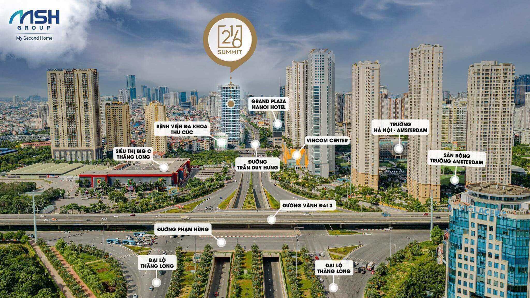 Sức hút The Summit 216 với lượng lớn khách hàng Hàn Quốc