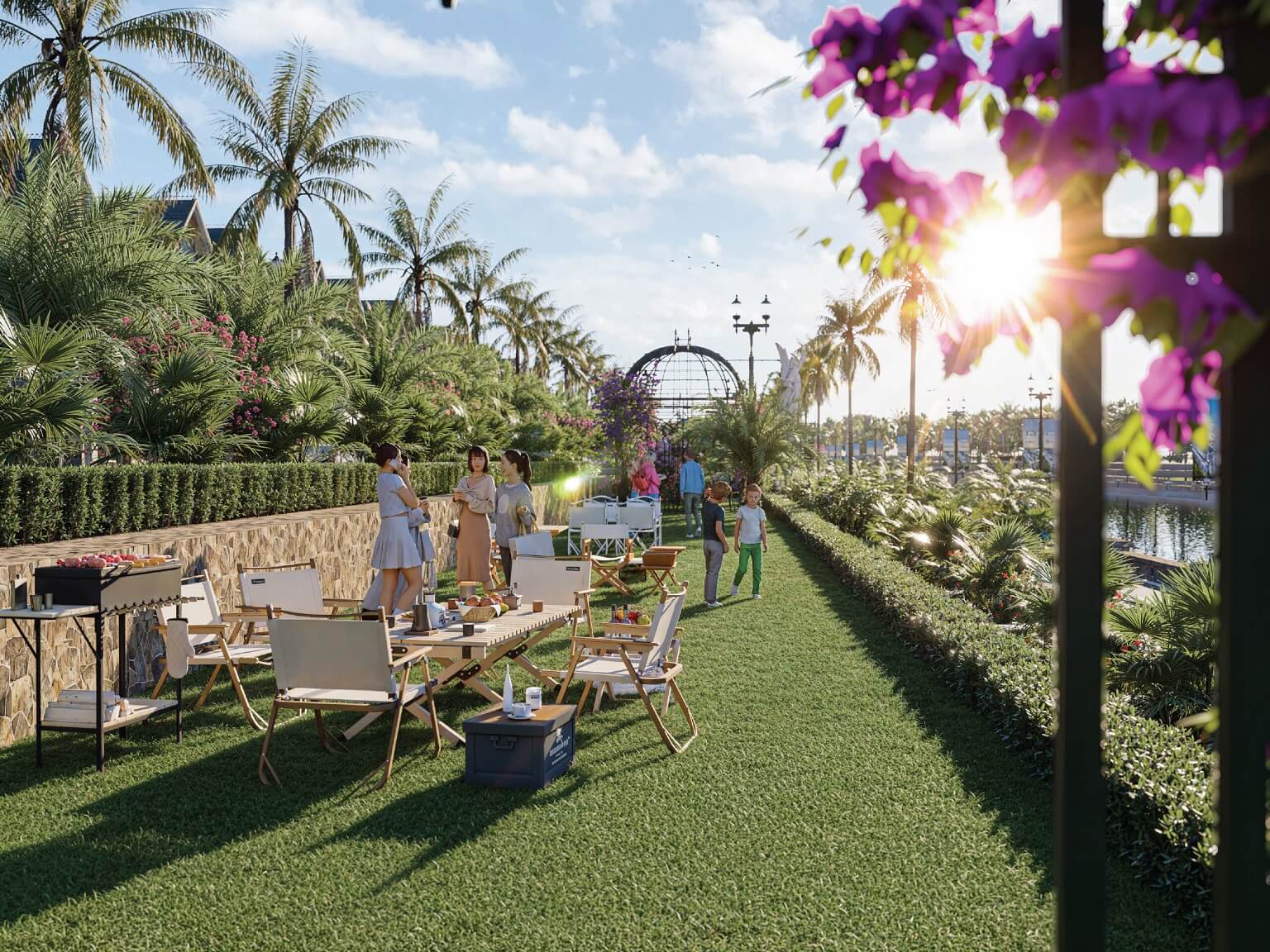 Tiện ích Noble Palace Riverside