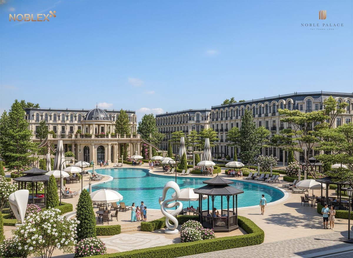 Những điểm nhấn nổi bật tại dự án Noble Palace Garden