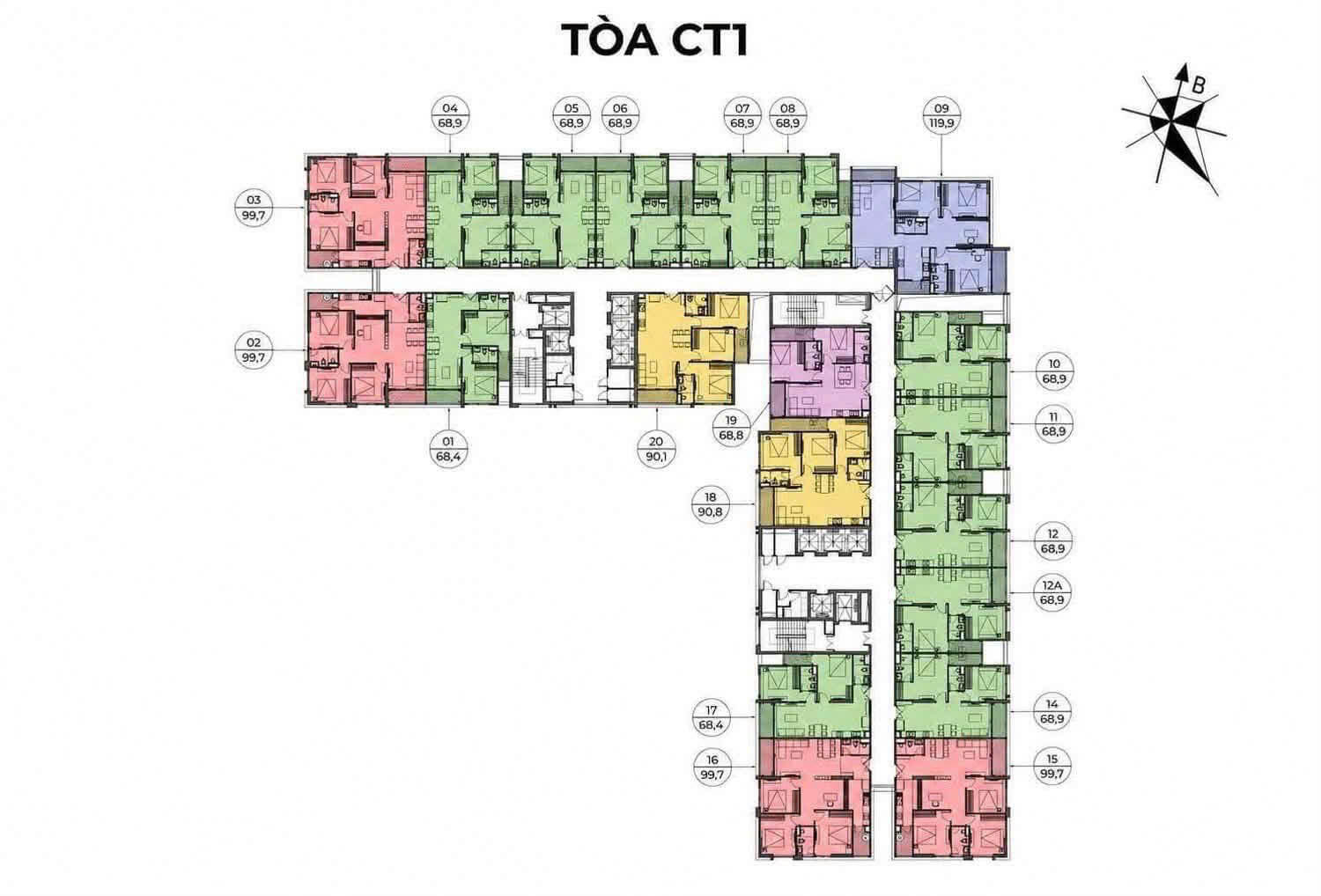 Chi tiết mặt bằng, tiềm năng đầu tư Mandarin Garden 3