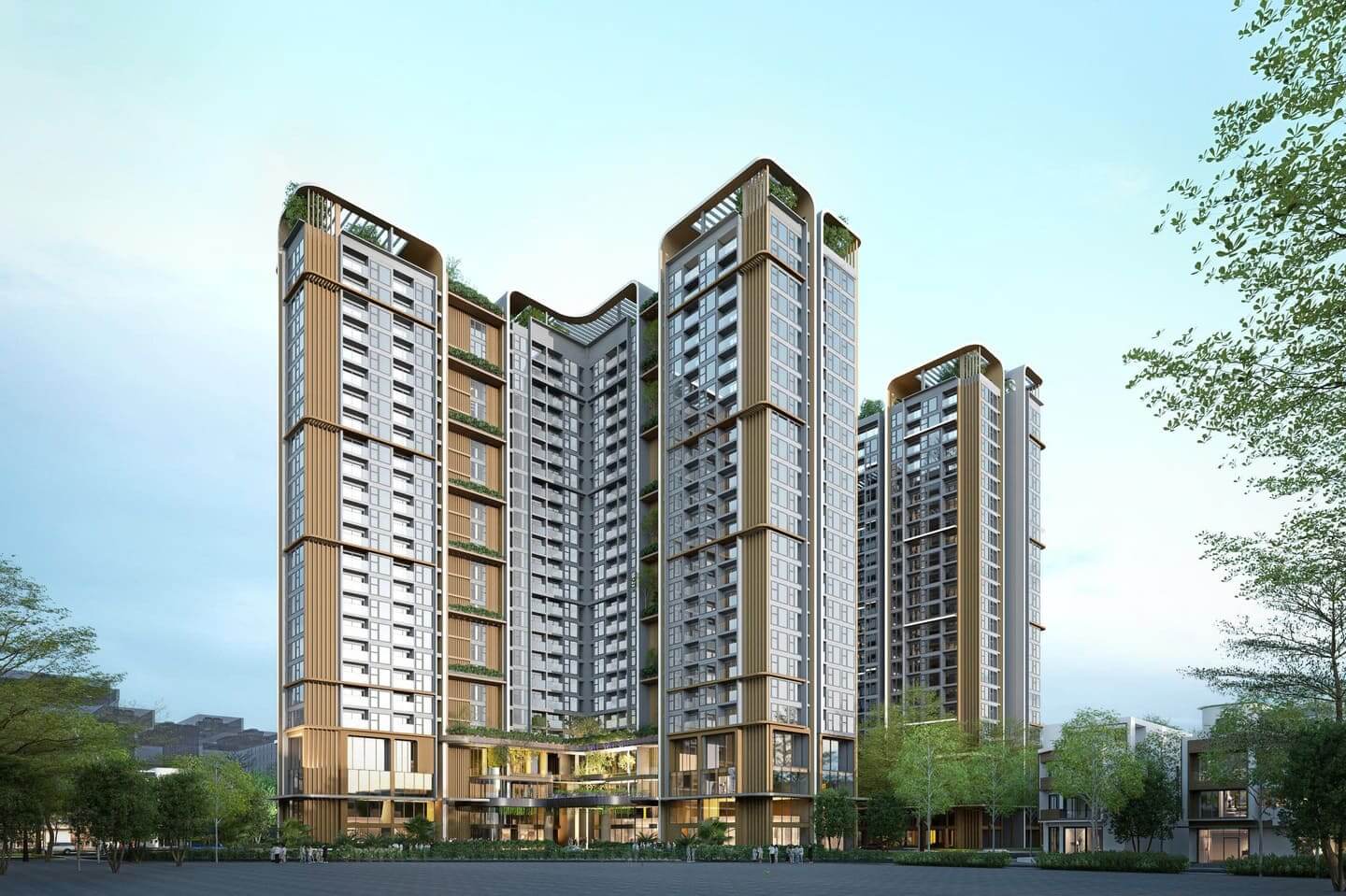 Phối cảnh dự án The Vista Văn La